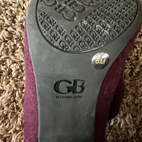 Wool strap block heel - Picture 4 of 4